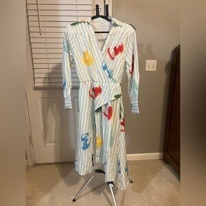 SHEIN Multicolor Asymmetrical Dress